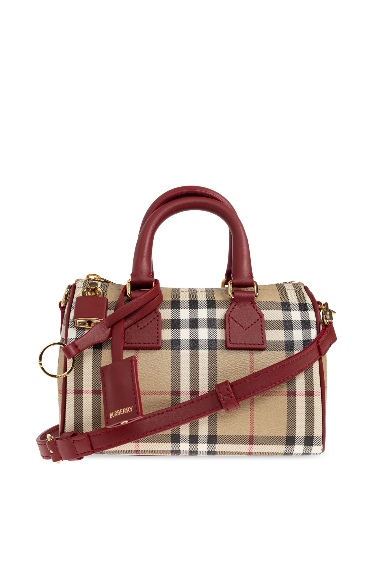 Creme Mala de mão 'Bowling Mini' Burberry - Vitkac Brazil